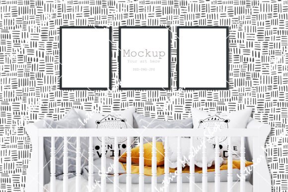 Download Nursery Room Mockup - 13 - Room mockup Collection