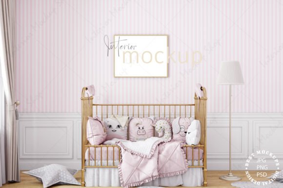 Download Kids Room Mockup - 151 - Room mockup Collection