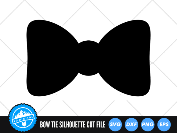 Download Bow Tie SVG | Bow Silhouette Cut File - Silhouette cut Collection